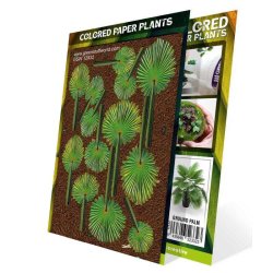 画像3: グリーンスタッフワールド[GSWD-12832]Colored Paper Plants - Ground Palm