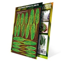 画像3: グリーンスタッフワールド[GSWD-12838]Colored Paper Plants - Musa Trees