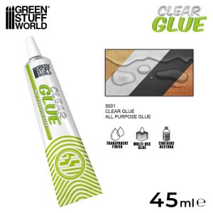 画像1: グリーンスタッフワールド[GSWD-5001]シリコーン接着剤 - クリア 45ml (1)