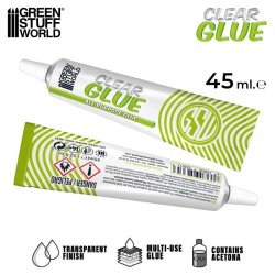 画像2: グリーンスタッフワールド[GSWD-5001]シリコーン接着剤 - クリア 45ml