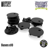 グリーンスタッフワールド[GSWD-12890]Compatible Blood Bowl Bases 32mm (X10)