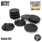グリーンスタッフワールド[GSWD-12902]Compatible Blood Bowl Bases 40mm (x10)