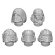 画像3: グリーンスタッフワールド[GSWD-12924]DakkaDakka - Dark Crusader Helmets (3)