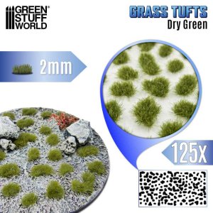 画像1: グリーンスタッフワールド[GSWD-12947]草むら  2 mm - ドライグリーン (1)