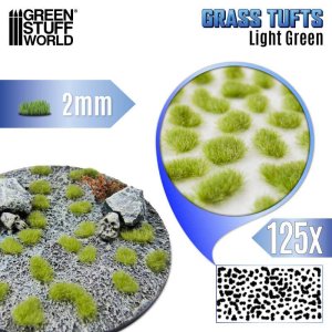 画像1: グリーンスタッフワールド[GSWD-12949]草むら  2 mm - ライトグリーン (1)