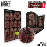 グリーンスタッフワールド[GSWD-5128]ステンドグラス　デモニック - Large