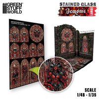 グリーンスタッフワールド[GSWD-5128]ステンドグラス　デモニック - Large