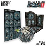 グリーンスタッフワールド[GSWD-5129]ステンドグラス　スケルトン - Large