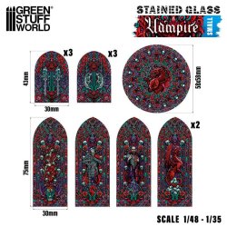 画像2: グリーンスタッフワールド[GSWD-5130]ステンドグラス　ヴァンパイア - Small