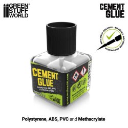 画像2: グリーンスタッフワールド[GSWD-5139]ABS+スチロール用セメント接着剤40ml