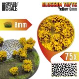 グリーンスタッフワールド[GSWD-13004]ジオラマ素材　満開の花イエロー　6ｍｍ