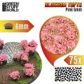 グリーンスタッフワールド[GSWD-13006]ジオラマ素材　満開の花ピンク　6ｍｍ