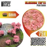 グリーンスタッフワールド[GSWD-13006]ジオラマ素材　満開の花ピンク　6ｍｍ