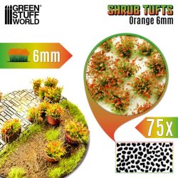 画像1: グリーンスタッフワールド[GSWD-13013]草むら  6 mm - オレンジ