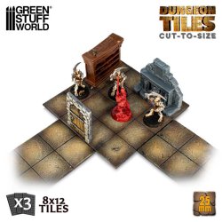 画像2: グリーンスタッフワールド[GSWD-13069]ダンジョンタイル 25mm