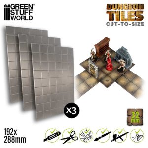 画像1: グリーンスタッフワールド[GSWD-13070]Dungeon Tiles 32mm (1)