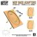 画像2: グリーンスタッフワールド[GSWD-13113]MDF Base adapter - Oval 90x52mm to Rectangular 100x60mm (2)
