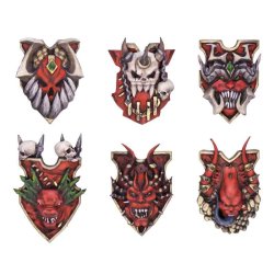 画像1: グリーンスタッフワールド[GSWD-13180]Blood God Shields 1:48