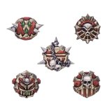 グリーンスタッフワールド[GSWD-13181]Blood God Bucklers 1:48