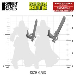 画像2: グリーンスタッフワールド[GSWD-13202]DakkaDakka - シスターズ・オブ・バトル - 剣 1:48