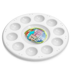 画像4: グリーンスタッフワールド[GSWD-5389]プラスチックラウンドミキシングパレット