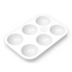 画像4: グリーンスタッフワールド[GSWD-5390]プラスチック長方形ミキシングパレット
