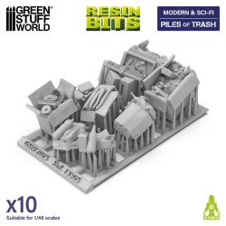 画像3: グリーンスタッフワールド[GSWD-13305]3Dプリントセット - ゴミの山 1:48