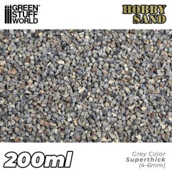画像2: グリーンスタッフワールド[GSWD-13334]ホビーサンド-ダークグレー粗目（200ml）