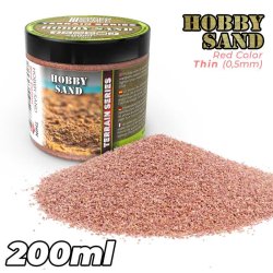 画像1: グリーンスタッフワールド[GSWD-13335]ホビーサンド - レッド細目（200ml）