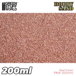 画像2: グリーンスタッフワールド[GSWD-13335]ホビーサンド - レッド細目（200ml）