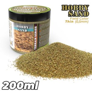 画像1: グリーンスタッフワールド[GSWD-13336]ホビーサンド - グリーニッシュイエロー 細目（200ml） (1)