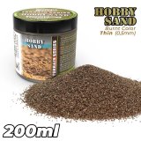 グリーンスタッフワールド[GSWD-13337]ホビーサンド  - バーントブラウン細目（200ml）