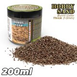 グリーンスタッフワールド[GSWD-13340]ホビーサンド - バーントブラウン中目（200ml）