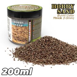 画像1: グリーンスタッフワールド[GSWD-13340]ホビーサンド - バーントブラウン中目（200ml）