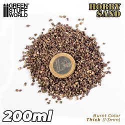 画像3: グリーンスタッフワールド[GSWD-13340]ホビーサンド - バーントブラウン中目（200ml）