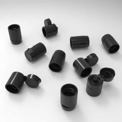 画像3: グリーンスタッフワールド[GSWD-5543]フリップトップスポイトキャップ10個入り