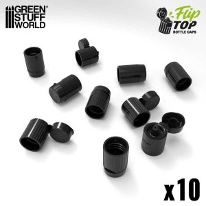 画像1: グリーンスタッフワールド[GSWD-5543]Flip-top dropper caps (1)