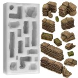 グリーンスタッフワールド[GSWD-13405]Silicone Molds - Sandbags