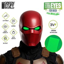 画像2: グリーンスタッフワールド[GSWD-13409]LEDフレキシブルコスプレアイキット - グリーン