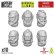 画像1: グリーンスタッフワールド[GSWD-13483]DakkaDakka - Norsemen Heads (1)