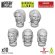画像1: グリーンスタッフワールド[GSWD-13485]DakkaDakka - Blood Vampire Male Heads (1)