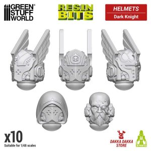 画像1: グリーンスタッフワールド[GSWD-13487]DakkaDakka - Dark Knight Helmets (1)