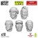 画像1: グリーンスタッフワールド[GSWD-13490]DakkaDakka - Jungle Commando Heads (1)