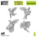 グリーンスタッフワールド[GSWD-13499]3Dプリントセット - サイバー ケルビム サービター 1:48