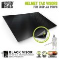 グリーンスタッフワールド[GSWD-5645]コスプレヘルメットTACバイザー - スモークブラック