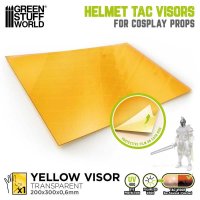 グリーンスタッフワールド[GSWD-5646]コスプレヘルメットTACバイザー-イエロー
