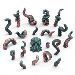 画像4: グリーンスタッフワールド[GSWD-13587］クラーケン触手セット