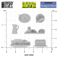 画像4: グリーンスタッフワールド[GSWD-13597]Banquet Food 1:48-1:35