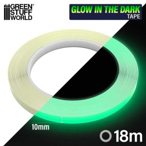 画像1: グリーンスタッフワールド[GSWD-5756]Glow in the dark tape 10mm (1)