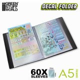 グリーンスタッフワールド[GSWD-5762]Archivador de Calcas  Decal folder A5